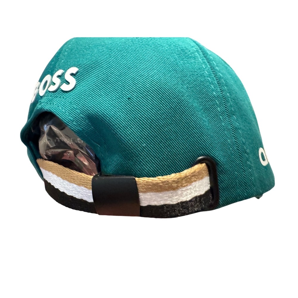 Aston Martin Formula 1 Team Cap Green Adjustable Snapback Juniper Cognizant BOSS - Picture 5 of 12